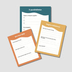 Fokus och reflektionsblock 3-pack