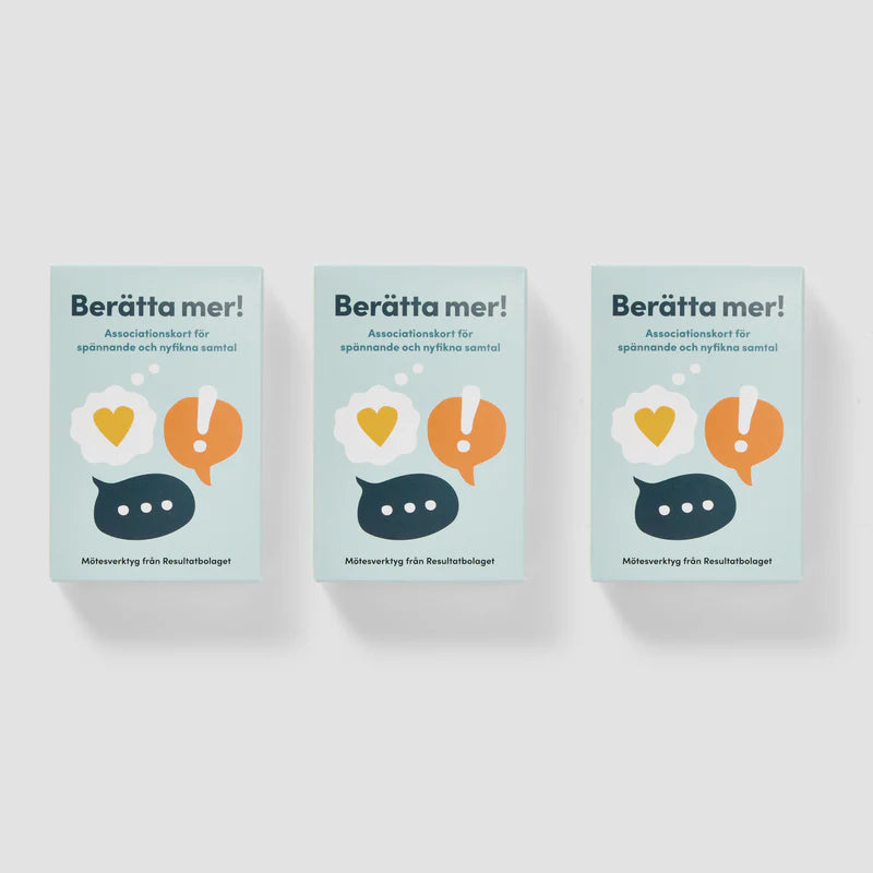 Berätta mer – 3-pack (spara 375 kr)