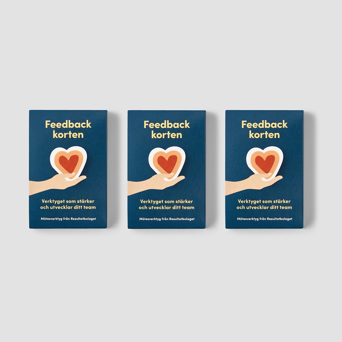 Feedbackkorten - 3 pack (spara 375 kr)