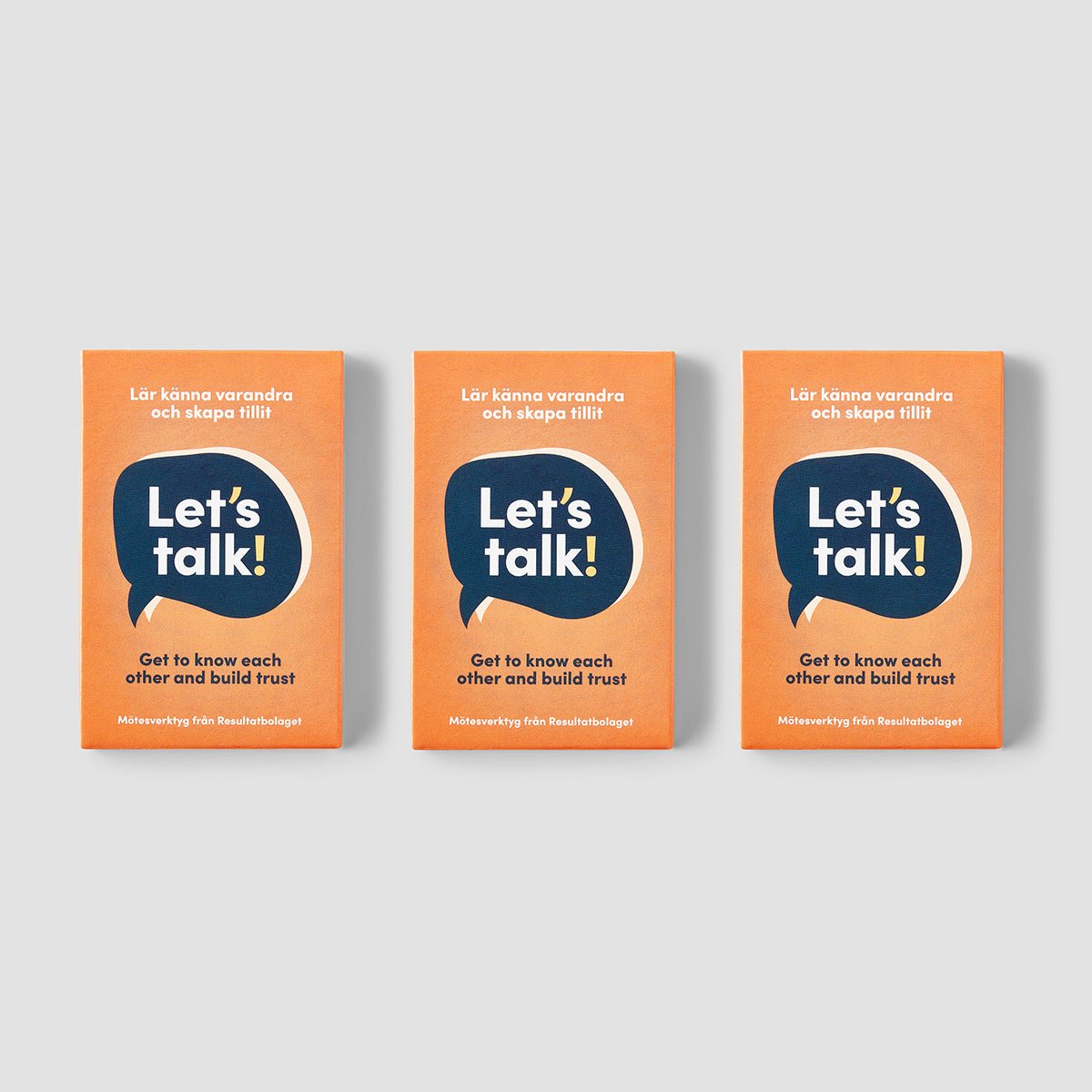 Let´s talk - 3 pack