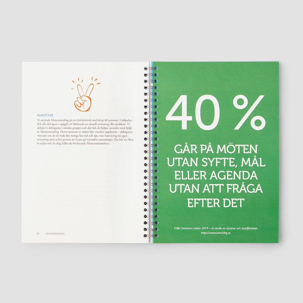 Boken Mötesräddaren - Konkreta verktyg som stimulerar hjärnan till kreativa och effektiva möten