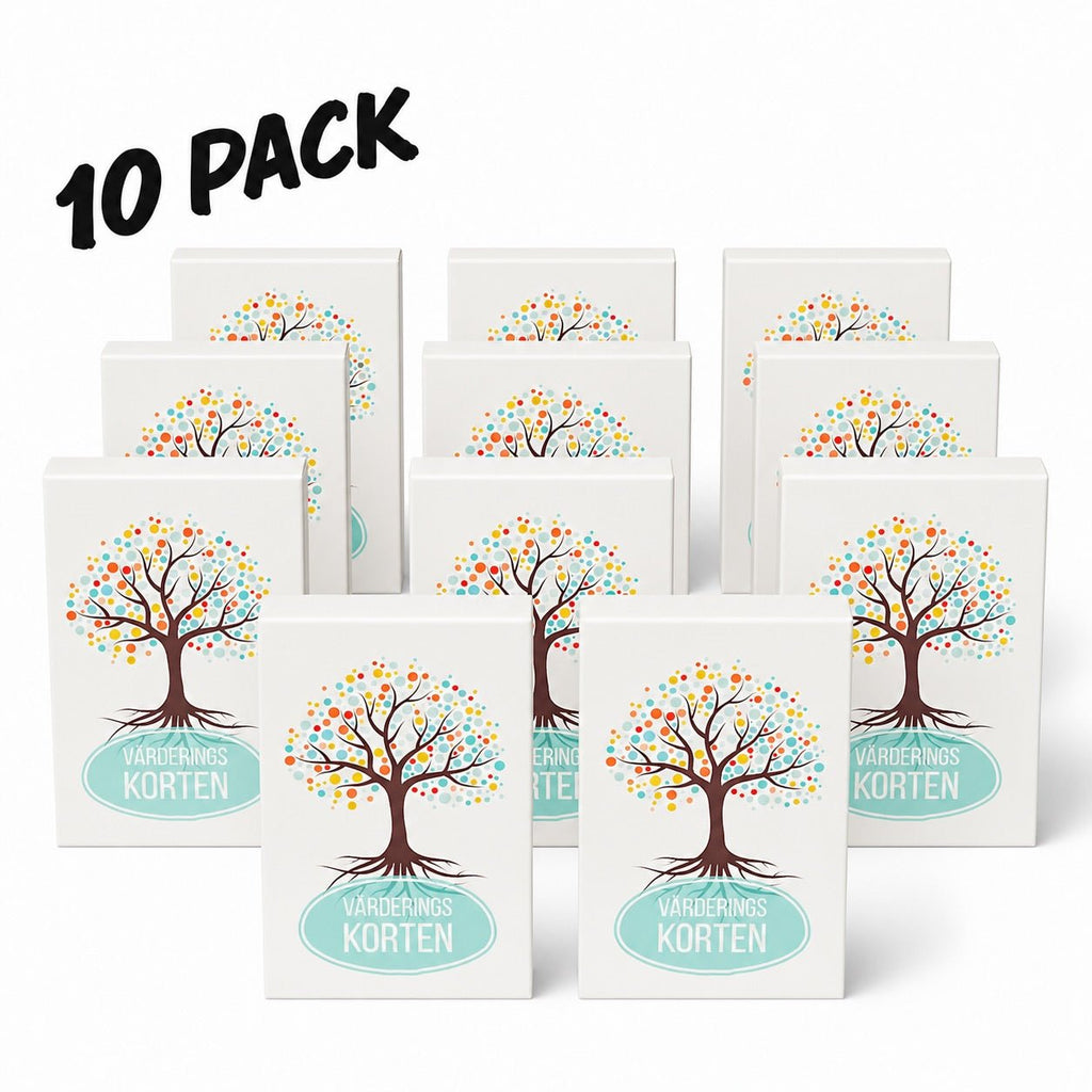 Värderingskorten - 10 pack